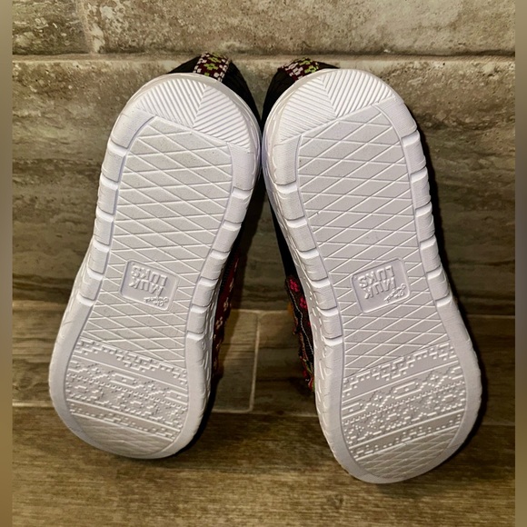 MUK LUKS SLIDE ON SHOES FOR WOMEN BLACK LEOPARD/GEOMETRIC PRINT BOARDWALK LOAFER - Picture 10 of 10